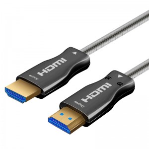 15m 49ft HDMI 2.0 18Gbps 4K 60Hz Καλώδιο HDMI σε HDMI με καλώδιο οπτικών ινών χρυσού