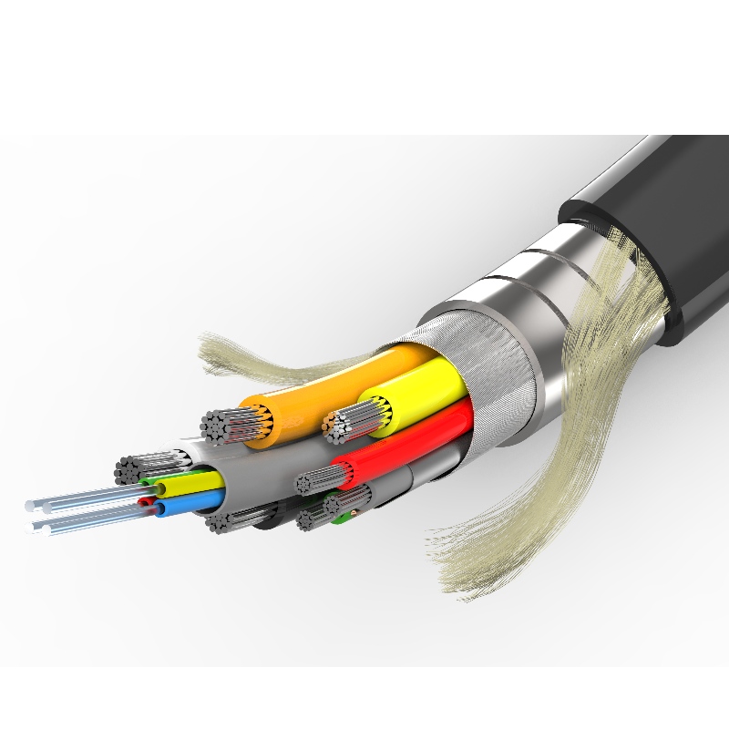 Οπλισμένο HDMI ενεργό οπτικό καλώδιο με4K@60hz18G 3D καλό για σωλήνα σπείρωσης